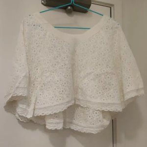 White Lace Cloak